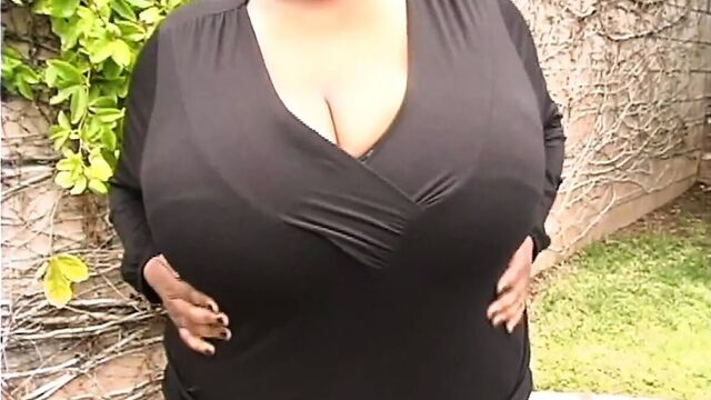 BBW HUGE HANGING TITS EDGING STAMINA TRAINER 6